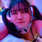 コスプレイヤー・ひまわり、猫耳メイドコスでご奉仕