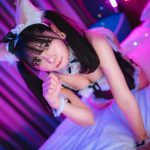 コスプレイヤー・ひまわり、猫耳メイドコスでご奉仕