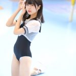 Milky✳︎Sphene・星河澪乃、スクール水着で反射する透明肌にうっとり！＜SUMMERLAND IDOL CARNIVAL＞