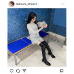 堀未央奈、絶対領域コーデ「たまごっち」を遊び尽くす！「育成中の経過報告待ってます」