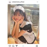 橋本乃依、笑顔がまぶしすぎるメイド服ショットに歓喜の声ぞくぞく！