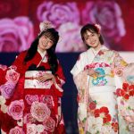 鶴嶋乃愛が振袖姿で「関コレ 2022 S/S」ランウェイを彩る＜EXIA Presents KANSAI COLLECTION 2022 SPRING＆SUMMER＞