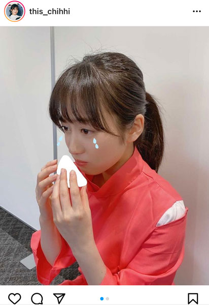 【リアル千と千尋！】NMB48・川上千尋、『千と千尋の神隠し』の舞台ポスターを完全再現！「だれか慰めてください」