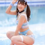 【写真特集 7枚】ヘルメス・ミズキ、猫耳＆白タイツで魅せる水着姿披露！＜SUMMERLAND IDOL CARNIVAL＞