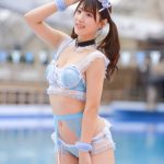 【写真特集 7枚】ヘルメス・ミズキ、猫耳＆白タイツで魅せる水着姿披露！＜SUMMERLAND IDOL CARNIVAL＞