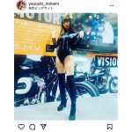 CLIPCLIP・南ゆうき、セクシーハイレグ衣装で魅せる美ボディで視線釘付け！＜東京モーターサイクルショー2022＞