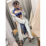 #ババババンビ・水湊みお、大反響の肌見せチャイナドレス全身ショット公開！「最高すぎるよみおちぃいい！」