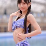 七沢みあ、爽やかビキニ姿でプールに登場!会場から熱視線!!<SUMMERLAND IDOL CARNIVAL>