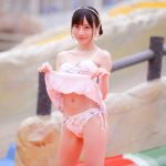 七沢みあ、爽やかビキニ姿でプールに登場！会場から熱視線！！＜SUMMERLAND IDOL CARNIVAL＞