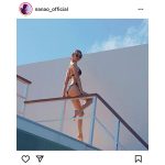 菜々緒、水着で振り向くバックショットで魅せる健康美ボディ！