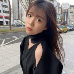 NMB48・貞野遥香、ちょっと大人なオフショルコーデに反響ぞくぞく