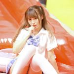 綺星★フィオレナード・猫宮りな、制服脱ぎかけの水着ショットで誘惑＜SUMMERLAND IDOL CARNIVAL＞