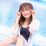 煌めき☆アンフォレント・穂村ゆうか、プールにきらめくスクール水着姿に熱視線！＜SUMMERLAND IDOL CARNIVAL＞