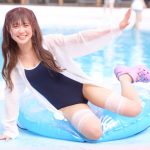 煌めき☆アンフォレント・穂村ゆうか、プールにきらめくスクール水着姿に熱視線！＜SUMMERLAND IDOL CARNIVAL＞