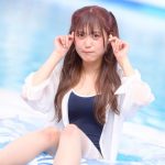煌めき☆アンフォレント・穂村ゆうか、プールにきらめくスクール水着姿に熱視線！＜SUMMERLAND IDOL CARNIVAL＞