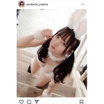 「#YOYOYO」由良ゆらのあざと白うさぎコスプレがたまらない！