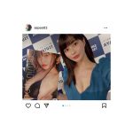 岸明日香が胸元全開で完璧ボディ強調！「可愛すぎて犯罪です」「ばりばりセクシー」とファン歓喜