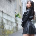 【2021ベストオブミス東京代表】岡林美空さん、ブラックコーデに初挑戦で美脚をアピール!「ベストオブミスへの挑戦がコロナ禍だからできたこと」