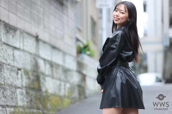 【2021ベストオブミス東京代表】岡林美空さん、ブラックコーデに初挑戦で美脚をアピール！「ベストオブミスへの挑戦がコロナ禍だからできたこと」