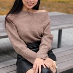 【2021ベストオブミス東京代表】岡林美空さん、ブラックコーデに初挑戦で美脚をアピール！「ベストオブミスへの挑戦がコロナ禍だからできたこと」