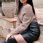 【2021ベストオブミス東京代表】岡林美空さん、ブラックコーデに初挑戦で美脚をアピール!「ベストオブミスへの挑戦がコロナ禍だからできたこと」