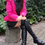 【2021ベストオブミス東京代表】岡林美空さん、ブラックコーデに初挑戦で美脚をアピール！「ベストオブミスへの挑戦がコロナ禍だからできたこと」