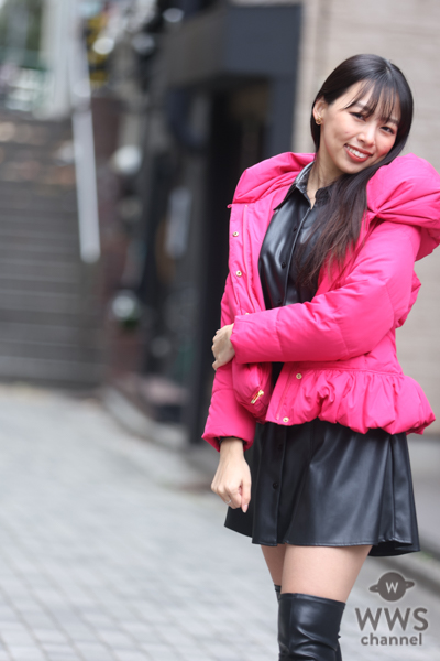 【2021ベストオブミス東京代表】岡林美空さん、ブラックコーデに初挑戦で美脚をアピール！「ベストオブミスへの挑戦がコロナ禍だからできたこと」