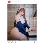 しらほしなつみ、教会でいけない姿に？「禁断のセクシー」「お尻のインパクトがすごい」とファン大興奮！