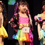 福岡でキッズモデル達がチアガールやスポーツ系のカラフルなファッションで華やかに盛り上げる!<第6回九州キッズモデルオーディション>