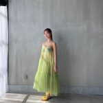 NMB48・本郷柚巴、ビキニが透けるドレス姿に「美しい」の声