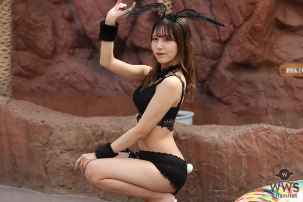 【写真特集 13枚】トゥラブ・神谷泉水、セクシー黒うさぎ姿で際立つ透明肌！＜SUMMERLAND IDOL CARNIVAL＞