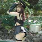 【写真特集 19枚】紫香柚芽、ポリス風水着ショットでセクシー美尻全開!<SUMMERLAND IDOL CARNIVAL>