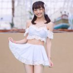 【写真特集 5枚】松山あおい、淡いブルーのビキニ姿で可憐な微笑みを届ける！＜SUMMERLAND IDOL CARNIVAL＞