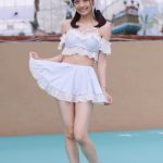 【写真特集 5枚】松山あおい、淡いブルーのビキニ姿で可憐な微笑みを届ける！＜SUMMERLAND IDOL CARNIVAL＞