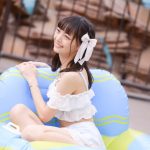 【写真特集 5枚】松山あおい、淡いブルーのビキニ姿で可憐な微笑みを届ける！＜SUMMERLAND IDOL CARNIVAL＞