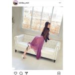 未梨一花、レースのスカートから桃尻透かす！「透けって良いですよね」