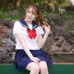 【写真特集 10枚】Happink Lip Makeup・姫川さやね、セーラー服で魅せる生脚に熱視線！＜SUMMERLAND IDOL CARNIVAL＞