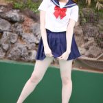 【写真特集 10枚】Happink Lip Makeup・姫川さやね、セーラー服で魅せる生脚に熱視線!<SUMMERLAND IDOL CARNIVAL>