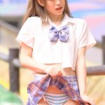 【写真12枚】綺星★フィオレナード・猫宮りな、フェチ制服コスチュームで縞ビキニチラ見せ!<SUMMERLAND IDOL CARNIVAL>