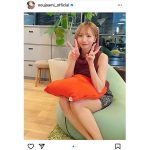 能條愛未が金髪ギャルに！脚見せコーデに「めっちゃギャル」「新しい一面」と反響ぞくぞく