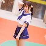 W.（ダブルヴィー）・なつか、セーラー服×ポニーテールで季節を飛び越える！＜SUMMERLAND IDOL CARNIVAL＞