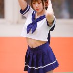 W.（ダブルヴィー）・なつか、セーラー服×ポニーテールで季節を飛び越える！＜SUMMERLAND IDOL CARNIVAL＞