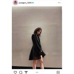 AKB48・小栗有以、新曲『元カレです』の黒衣装で美脚見せポーズで魅了！