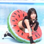 【写真特集 5枚】煌めき☆アンフォレント・白瀬乃愛、プールで魅せる黒猫水着に熱視線！＜SUMMERLAND IDOL CARNIVAL＞