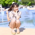 【写真特集 10枚】にゅ〜わ・桜井もも、刺激的な透けセーラー服に熱視線！＜近代麻雀水着祭2022＞