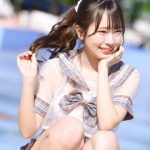 【写真特集 10枚】にゅ〜わ・桜井もも、刺激的な透けセーラー服に熱視線！＜近代麻雀水着祭2022＞