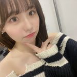 SKE48・佐藤佳穂、気になるオフショルニット姿にファンどぎまぎ「ハマりにきちゃえば」