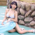 【写真特集 5枚】純情のアフィリア・寺坂ユミ、ドット柄ビキニで放つ爽やかさに釘付け！＜SUMMERLAND IDOL CARNIVAL＞