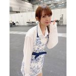 SKE48・高畑結希、新妻感漂う彼シャツ＆エプロンの最強コンボに「こんな奥さん欲しい」！