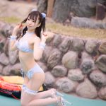 【写真特集 13枚】ぷらしゅが・月美うみ、高めツインテールで視線を惹く水着ショットで魅了!<SUMMERLAND IDOL CARNIVAL>